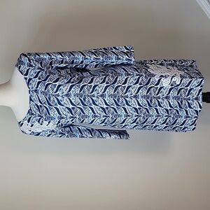 Lilly Pulitzer Marlowe Dress Resort White A Mermaids Tail, Size M